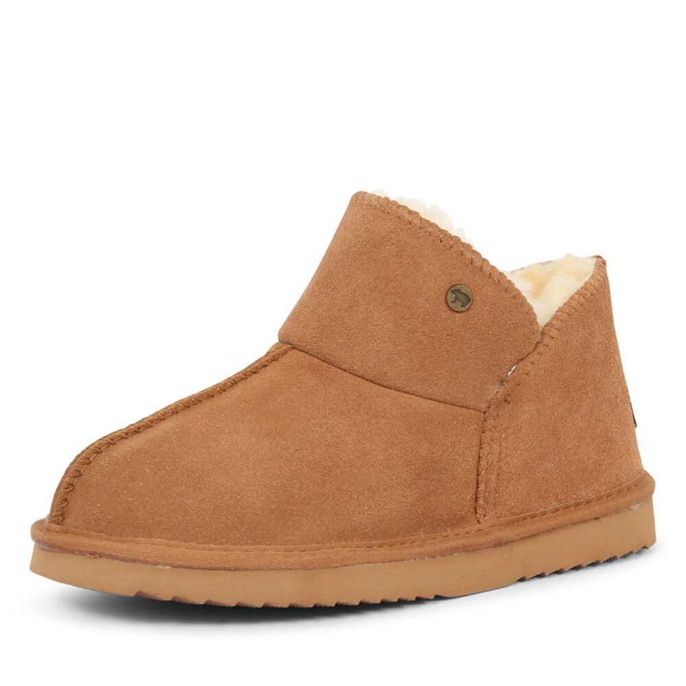 Warmbat Willow dames pantoffels cognac 37